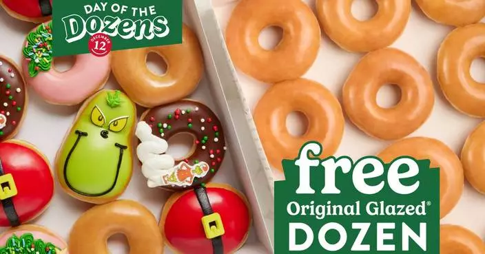 KRISPY KREME® Makes Annual ‘Day of the Dozens’ Sweeter than ever on 12/12 with BOGO FREE Original Glazed® Dozens