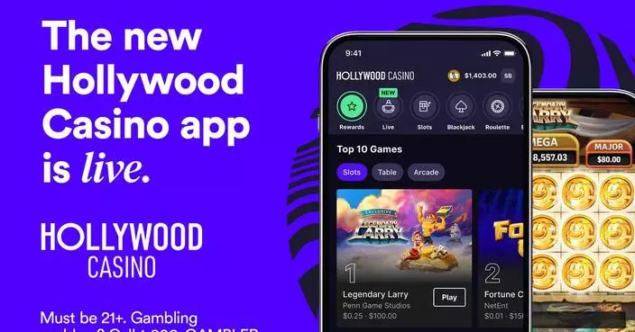 PENN Entertainment Launches New Hollywood Casino App in Pennsylvania