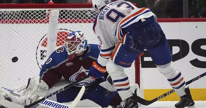 Nugent-Hopkins has goal and assist, Skinner stops 27 shots as Oilers beat Avalanche 4-1