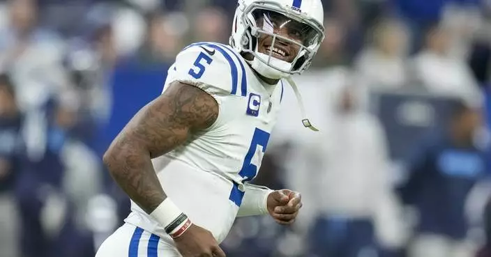 Colts QB Anthony Richardson ruled out for Sunday's game against the Giants