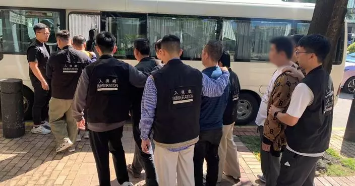 Hong Kong's Immigration Department Arrests 20 Illegal Workers in Major Anti-Illegal Employment Operations