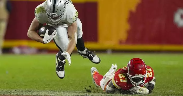 Raiders rookie tight end Brock Bowers having a dominant season