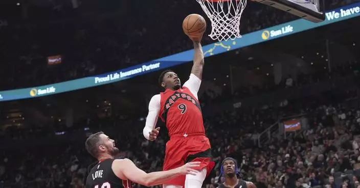 Barrett scores 37, Barnes adds 23 points and 10 rebounds as Raptors beat Heat 119-116