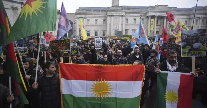 6 people charged in UK with belonging to a banned Kurdish group