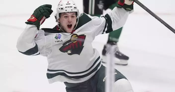 Faber scores 35 seconds into OT as Wild rally from two goals down to beat Stars 3-2