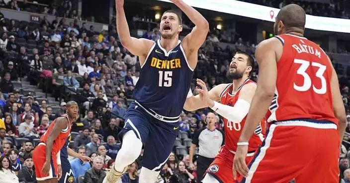 Nuggets rout Clippers 120-98 despite quiet night from Jokic