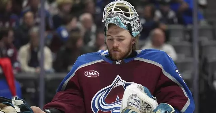 Avalanche reward newly acquired goalie Blackwood with 5-year, $26.25 million contract extension