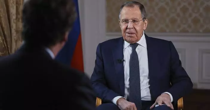 Foreign minister says in interview that Russia will use 'all means' to defend its interests