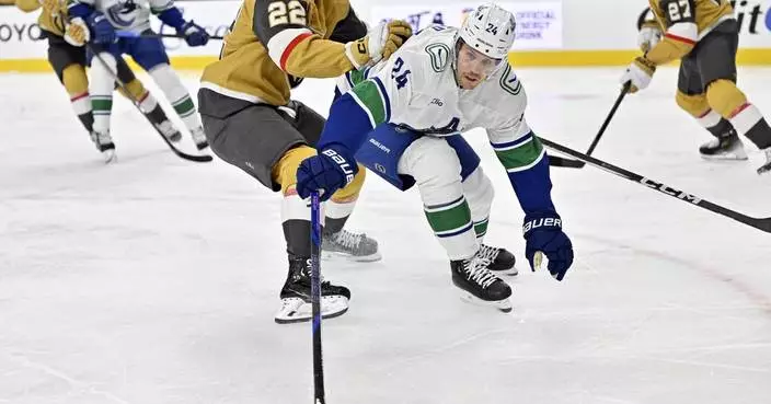 Golden Knights top Canucks 3-1, win for 6th time in 7 games