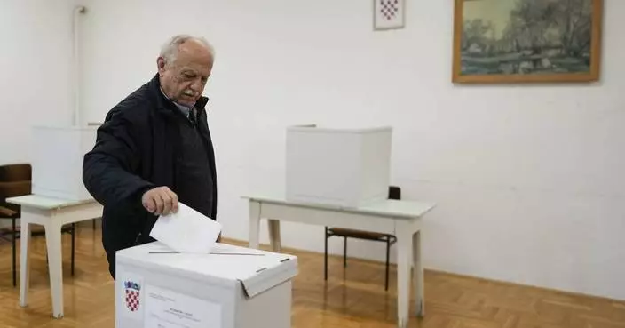 Croatia holds a presidential election with the incumbent NATO and EU critic considered favorite