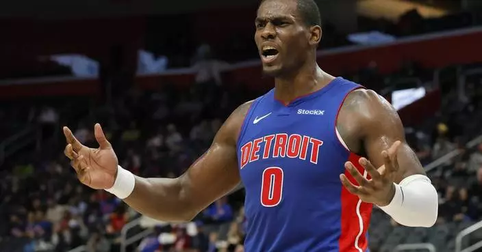 Hardaway&#8217;s hot shooting in OT helps Pistons nip Heat 125-124