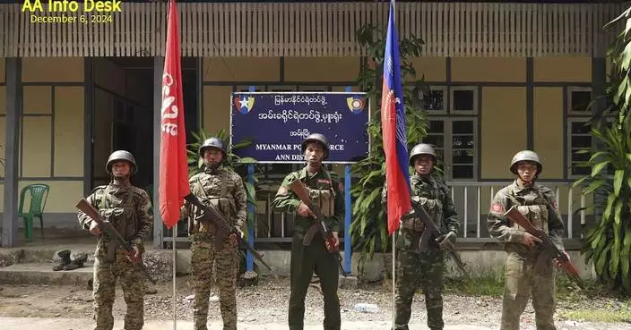 An ethnic armed group in western Myanmar claims to have captured a major regional army headquarters