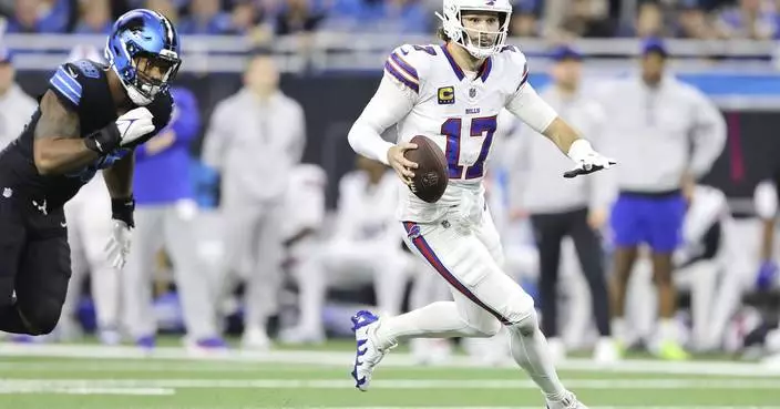 Josh Allen has another huge game to lift Bills to a 48-42 victory that snaps Lions' winning streak