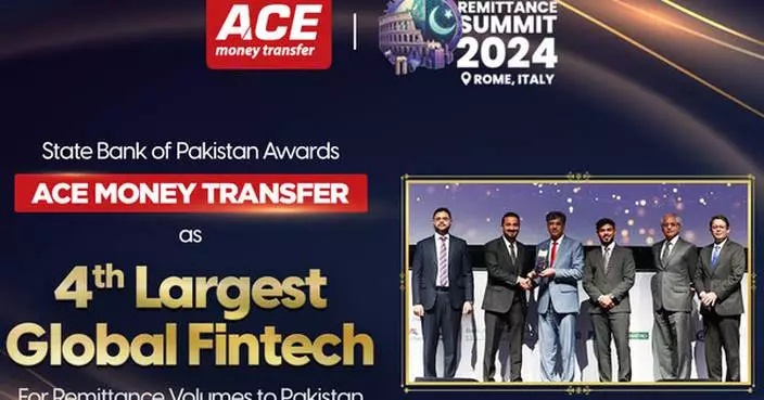 ACE Money Transfer: A Global Fintech Leader Recognised by State Bank of Pakistan for Outstanding Remittance Volumes to Pakistan