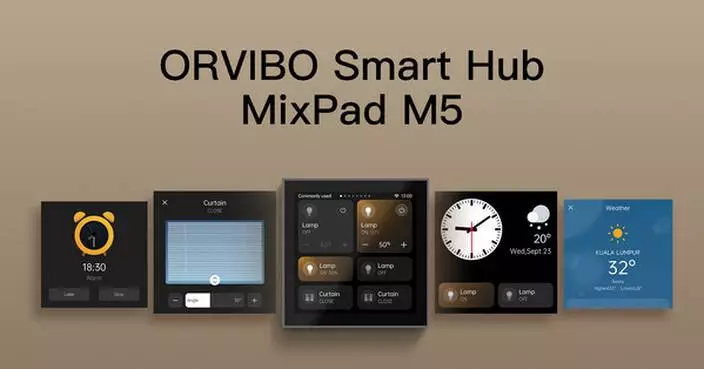 ORVIBO Introduces Smart Hub Mixpad M5, Redefining New Smart Home Experience