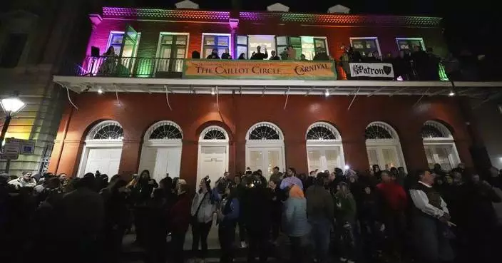 New Orleans holds 1st parade of Carnival season 5 days after deadly attack on Bourbon Street