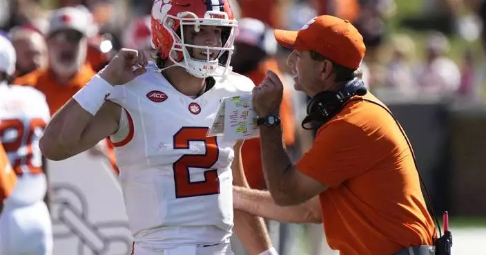 QB Cade Klubnik announces he'll return to Clemson for the 2025 season