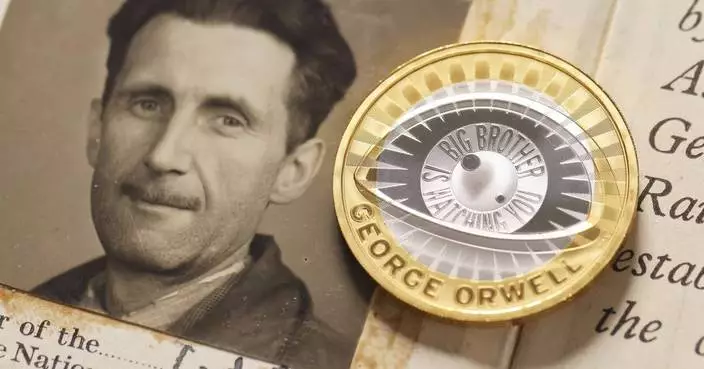 &#8216;Big Brother is watching you&#8217;: Collector&#8217;s coin marks George Orwell&#8217;s death 75 years ago