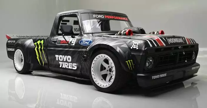 1977 Ford F-150 “Hoonitruck” Created and Driven by Ken Block to be Sold with No Reserve During the Barrett-Jackson 2025 Scottsdale Auction