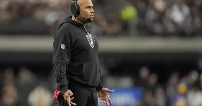 Raiders fire coach Antonio Pierce after he goes 4-13 in lone full season