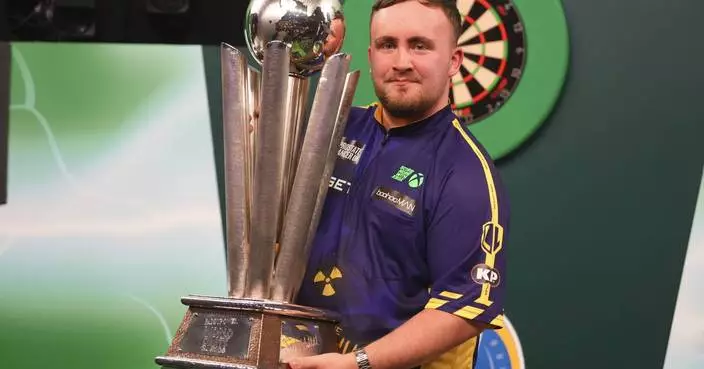 Luke Littler sets sights on beating Phil Taylor&#8217;s record haul of 16 world darts titles