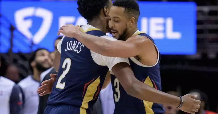 McCollum's 50 points helps the Pelicans snap an 11-game skid with a 132-120 win over the Wizards