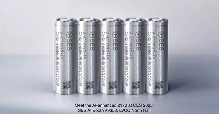 SES AI Unveils an AI-Enhanced 2170 Cylindrical Cell for Humanoid Robotics and Drone Applications at CES 2025