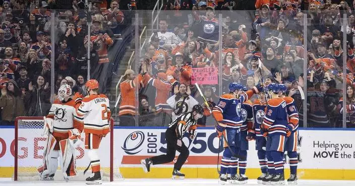 Draisaitl scores late as Oilers beat Ducks 3-2 for 2nd straight win