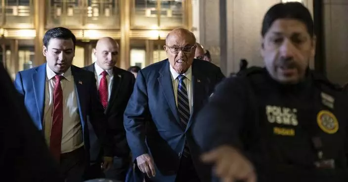 Rudy Giuliani is in contempt of court in $148 million defamation case