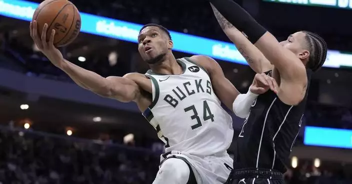 Another slow start by Bucks leaves Antetokounmpo in no mood to celebrate his latest record