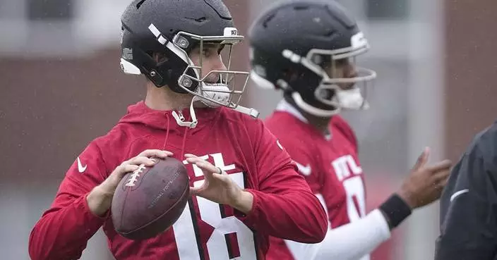 Falcons GM Fontenot insists team is 'very comfortable' with keeping QB Cousins as a backup to Penix