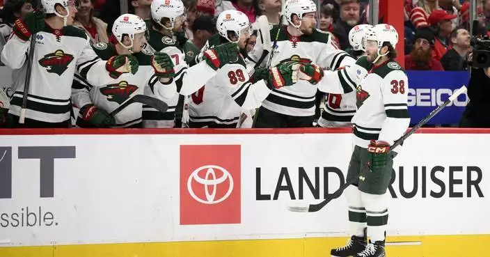 Boldy scores in shootout to lift Wild past Capitals after Ovechkin gets No. 871