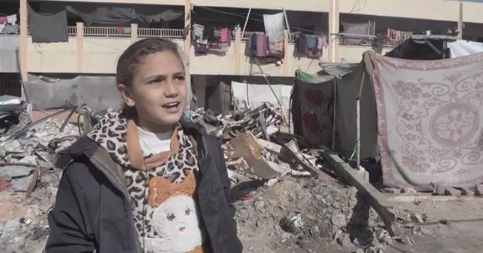 Gaza residents pin New Year’s hopes on peace, returning home amid ongoing war destruction