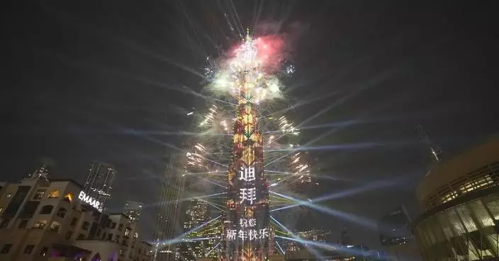 Global New Year celebrations light up skies