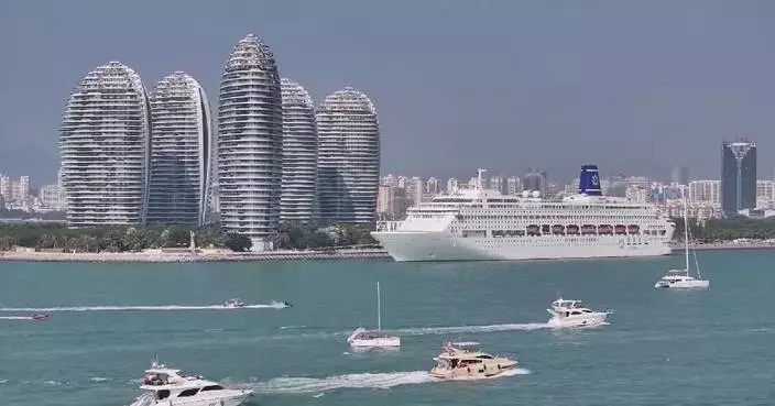 Sanya receives 1st int'l cruise liner of 2025