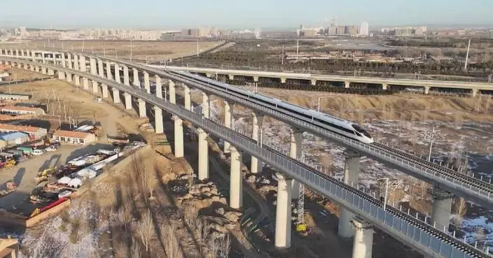 China updates train timetable for railways across country