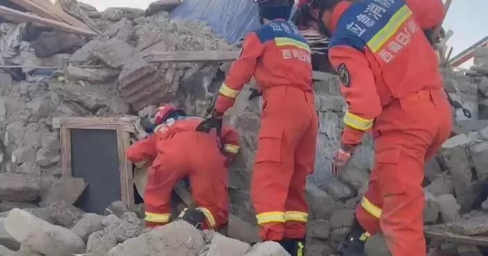 Xi orders all-out rescue efforts following heavy casualties in 6.8-magnitude Xizang quake