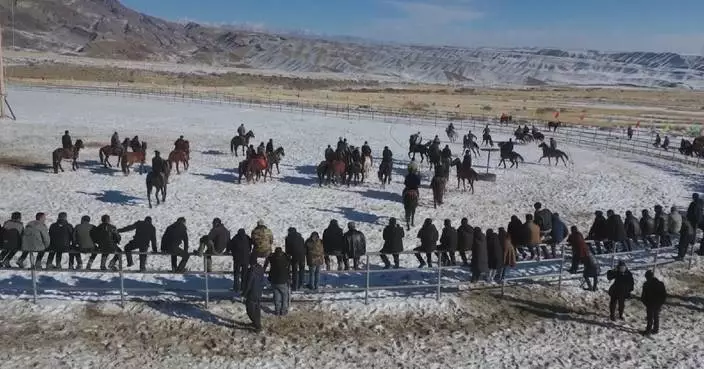 Xinjiang celebrates new year with colorful folk activities