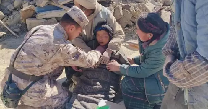 All-out rescue efforts underway following Xizang 6.8-magnitude quake