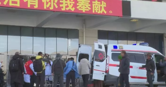 19 victims of Xizang earthquake sent to hospital for treatment