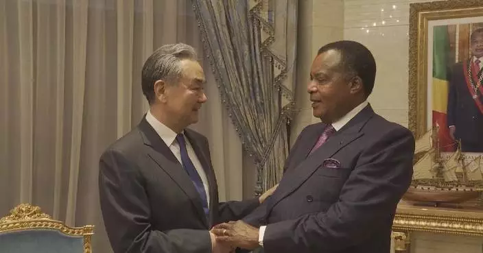 President of Republic of Congo meets Chinese FM to strengthen bilateral ties