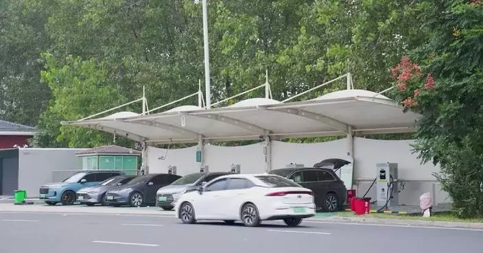 Almost all expressway service areas equipped with NEV charging facilities in China