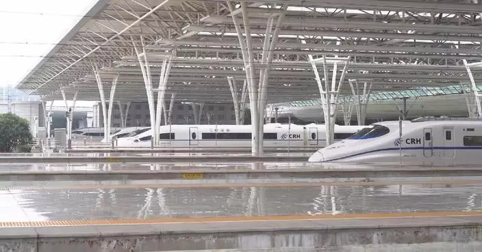 Yangtze River Delta railways handle record  890 million passengers in 2024