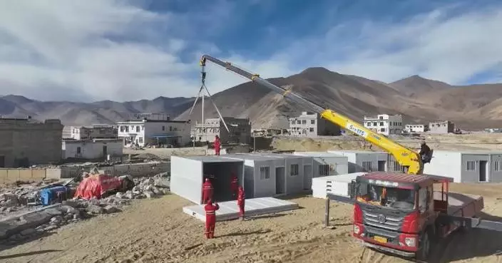 Relief efforts underway in Xizang to help quake-affected ones to return to normal life