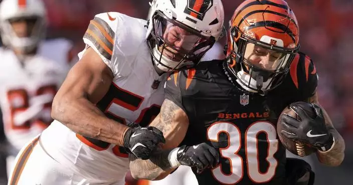 Bengals RB Chase Brown inactive for vital regular-season finale at Pittsburgh