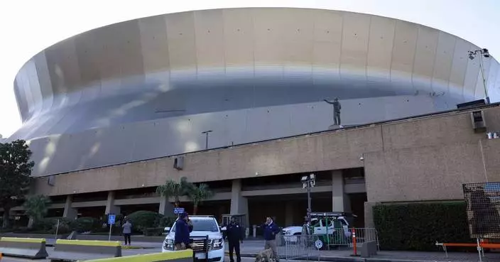 Superdome re-opens from lockdown for the Sugar Bowl CFP quarterfinal between Georgia and Notre Dame