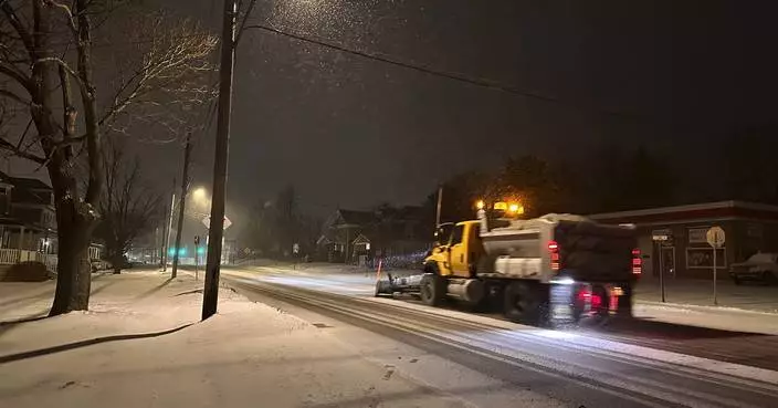 A major winter storm threatens parts of the central U.S. with snow, ice and even blizzards