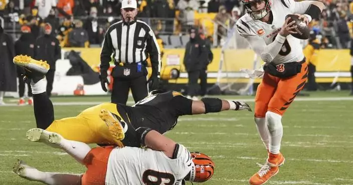 Joe Burrow and the Cincinnati Bengals kept their playoff hopes alive by edging the Steelers 19-17