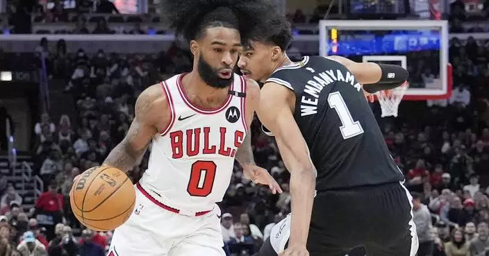 Coby White stars as Bulls rally past Spurs for 114-110 victory