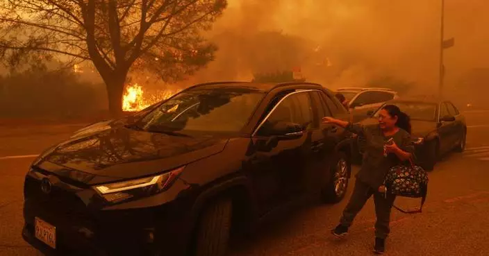 Harrowing escapes from Los Angeles wildfires were made by foot, by car or by the grace of strangers